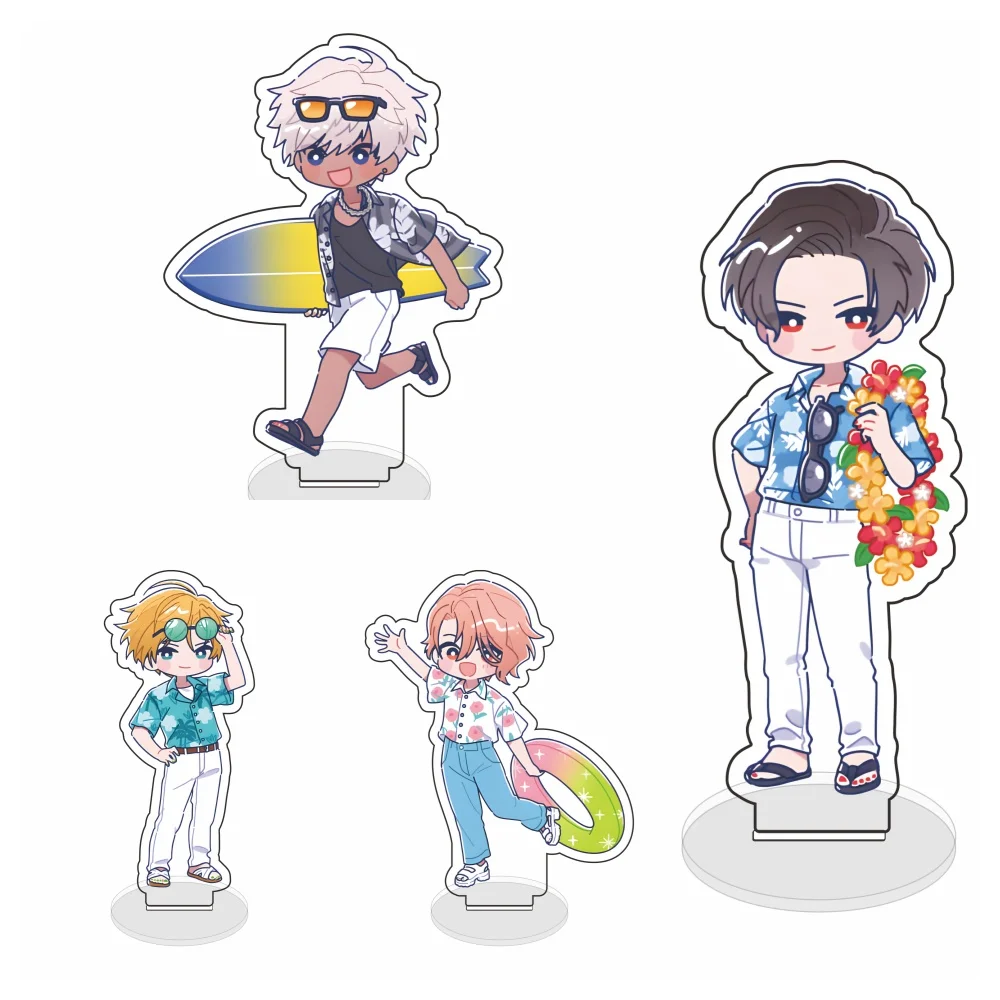 

Anime Game Obey Me! 10CM Model Figure Lucifer Leviathan Beelzebub Desk Decor Fan Christmas Gift