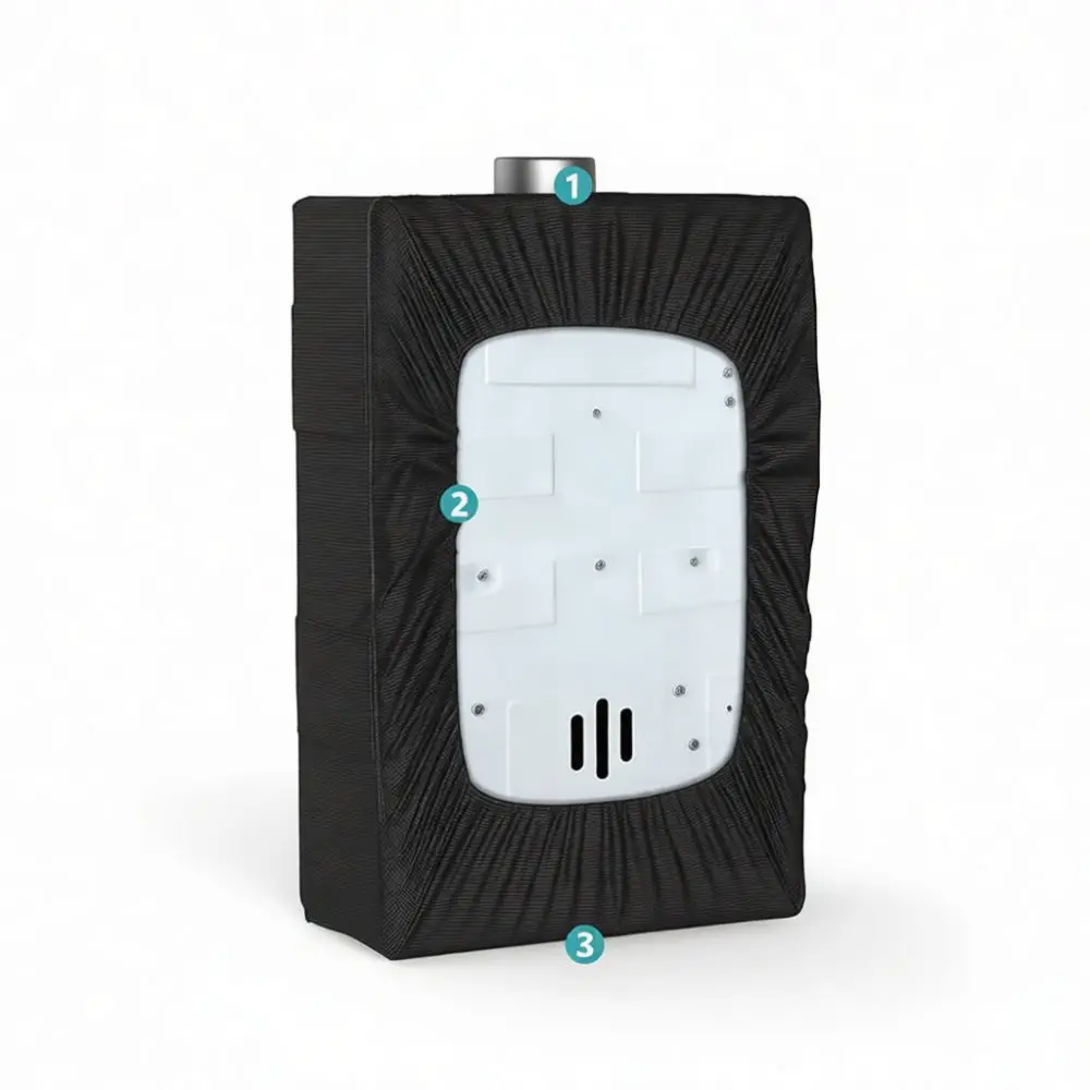 Protective Cover For Tankless Water Heater Waterproof Dustproof Anti UV Oxford Cloth Weather Resistant Garden Equipment