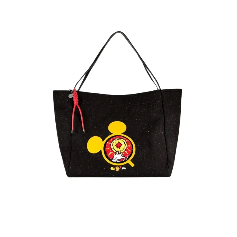 

Сумка-рюкзак Disney класса люкс для женщин: модная повседневная сумка через плечо с трендовым милым узором для ежедневного использования