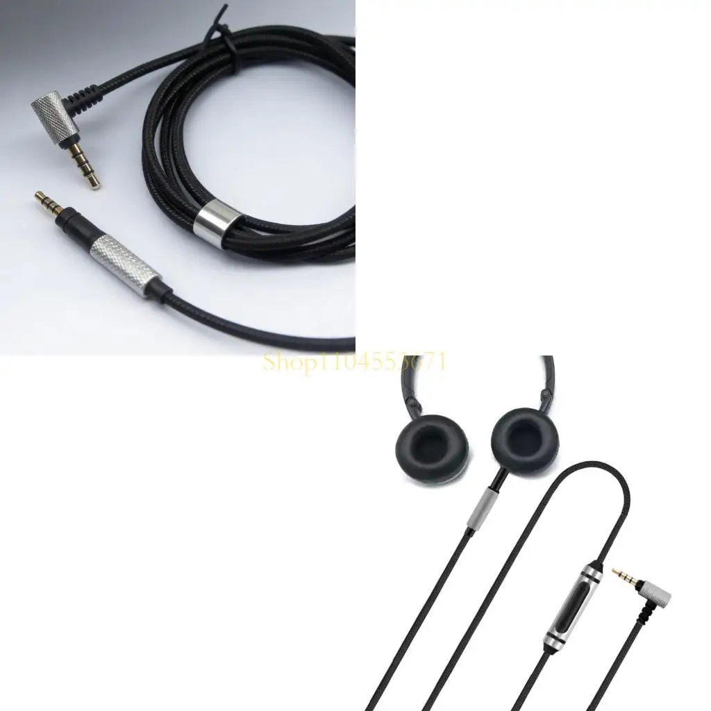 Best Seller 2.5Mm to 3.5Mm Sound Cable Gold Plated Connectors for K450/K450/Q460/Q480K451 Headphones 1.5M Length