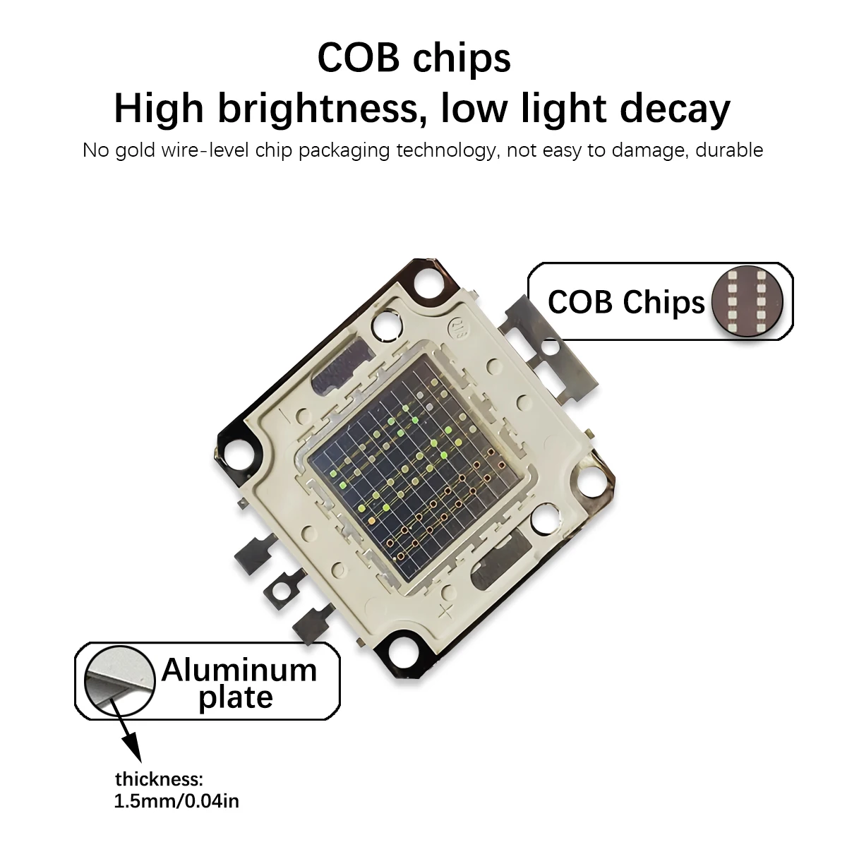 24V 50W COB High Power LED Licht Perle High Power Integrierte Lampe Chip RGB Flutlicht Strahler