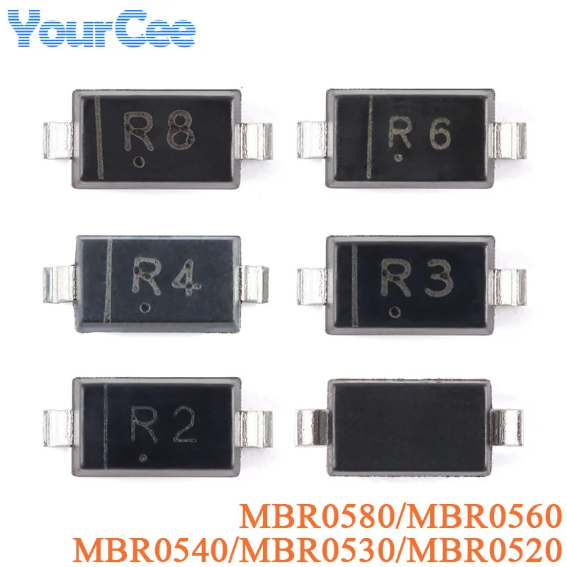 50Pcs MBR0580 MBR05… - image