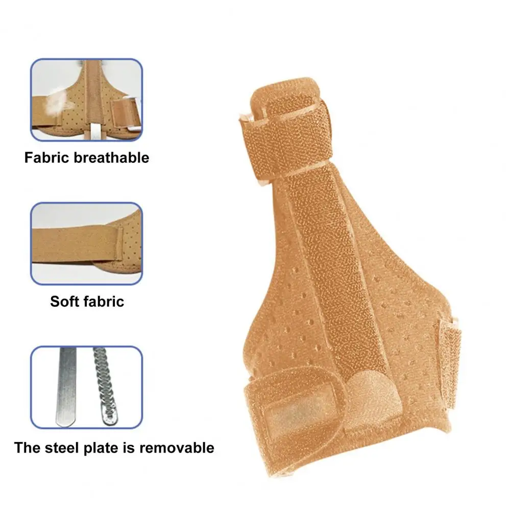Thumb Fixed Brace for Wrist Support Adjustable Thumb Wrist Brace with Fastener Tape Support Breathable for Comfortable