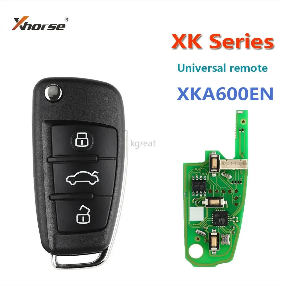 Xhose Vvdi Draad Afstandsbediening Sleutel Xkb501en Xkb508en Xkhy05en Xklks0en Xka600en Xkkf02en Universele Remote Sleutel Voor Vvdi Sleutel Tool 1/5/10Pc