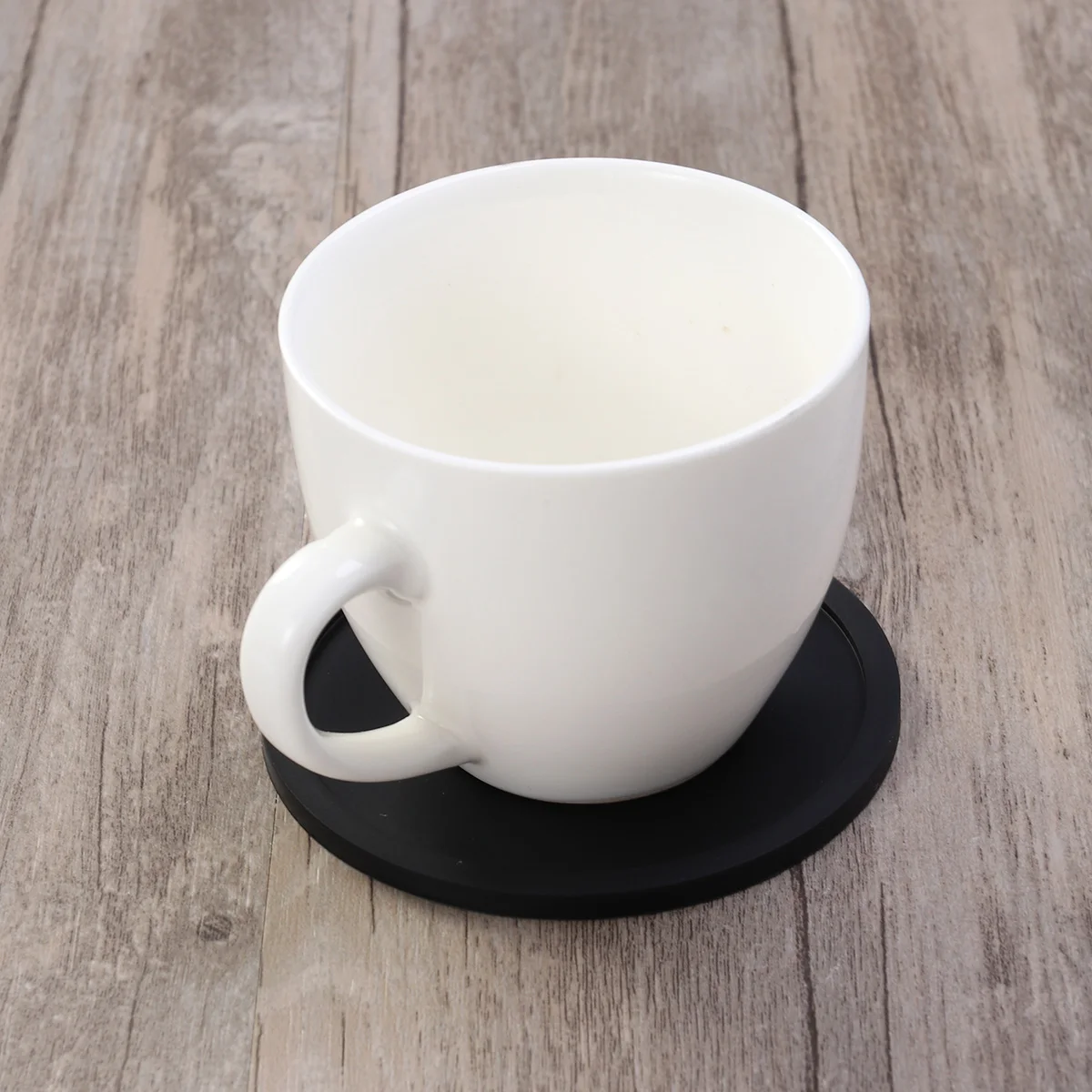 

5Pcs Thickened Silicone Cup Mat Set Non-Slip Waterproof Heat Resistant Table Coasters for Home Cafe Restaurant