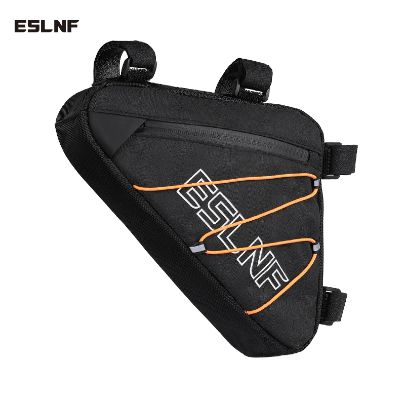 ESLNF Bicycle Bag, Mountain Bike Front Beam Bag, Road Bike Outdoor Cycling Bag, Upper Tube Bag, Cycling Equipment for Bikes