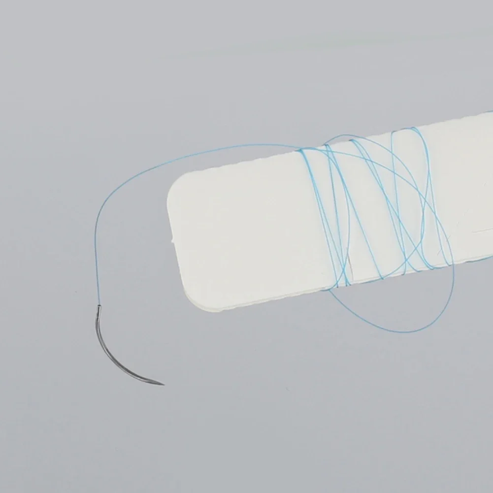 3/0 医療用歯科縫合糸 ナイロン シルク ポリプロピレン ポリエステル 外科シミュレーション縫合糸 医療学生教育用