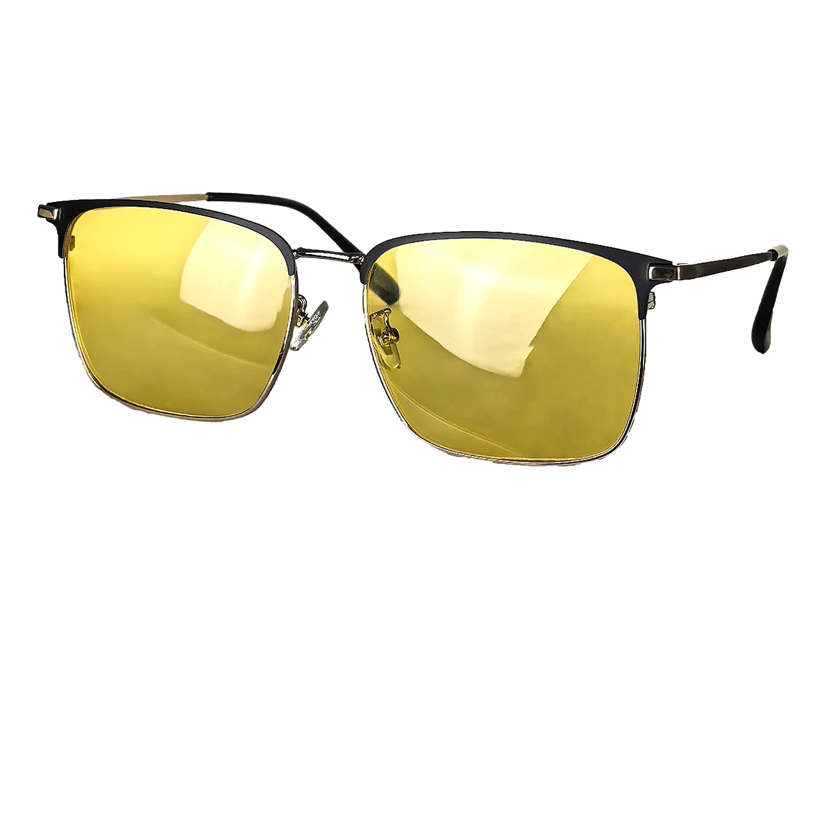 Große Brille, 157–160 mm, Fahrbrille, Nachtsicht, polarisierte Gläser, 80 % blockierendes blaues Licht, für Telefon, Computer, Arbeiten – Detail 8