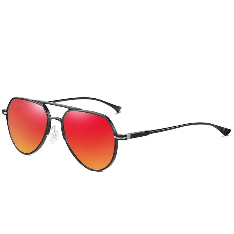 KIZN -75-100-125-150 نظارات قصر النظر الشمسية Al-Mg نظارات مستقطبة نظارات شمسية للقيادة للرؤية الليلية وصفة طبية