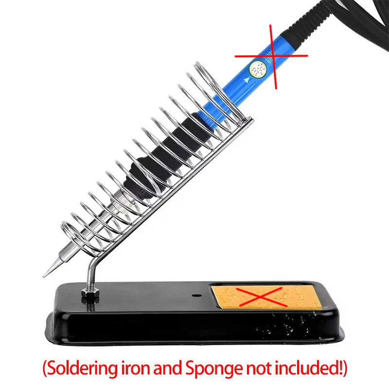 

High Temperature Resistance Electric Soldering Iron A-type Base Stand Holder Solder Gun Bracket Support Soldering Tool Parts