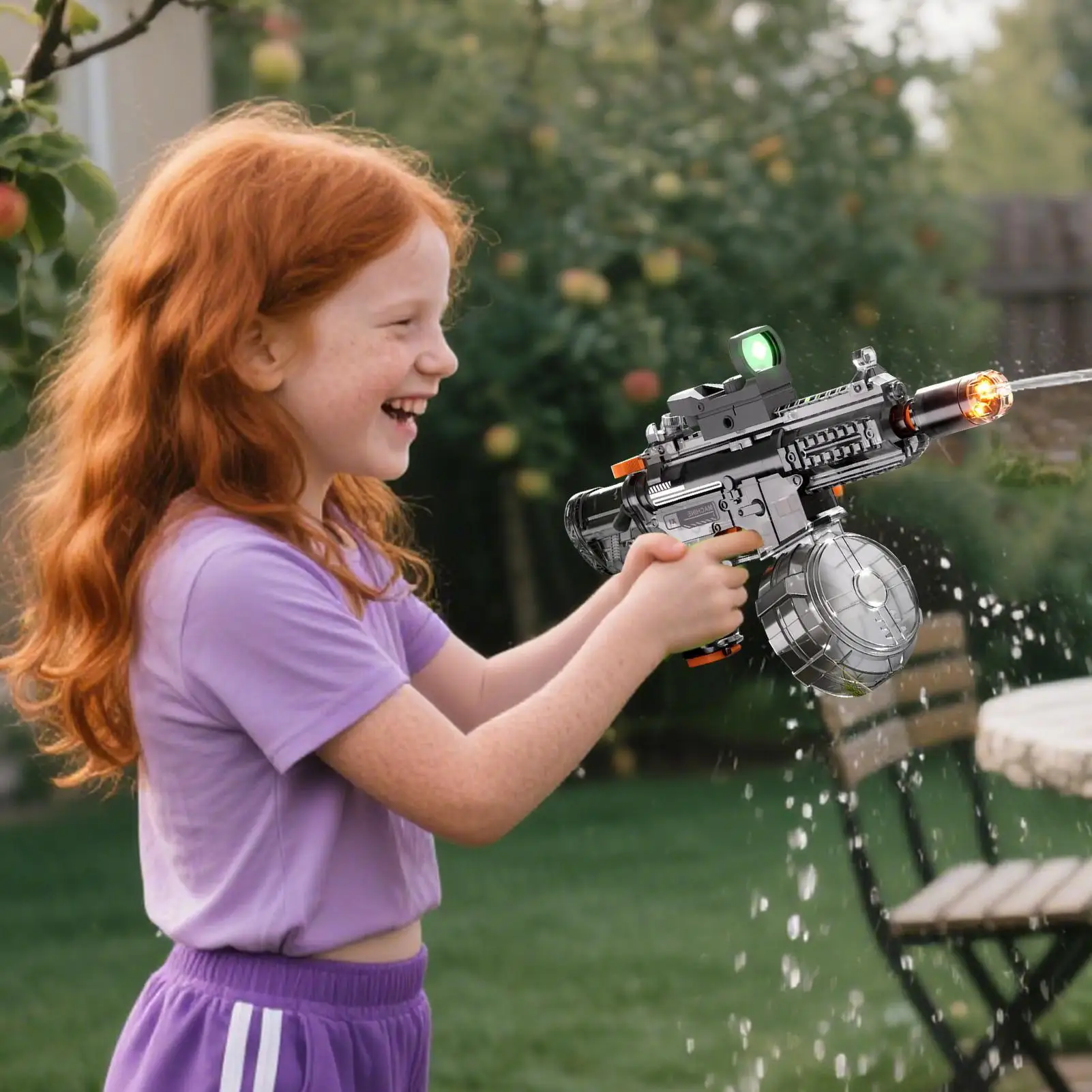Pistola de juguete M416, pistola de agua de alta presión, juguetes para disparar, deporte, bala de Gel, juguetes acuáticos de verano para juego interactivo para padres e hijos