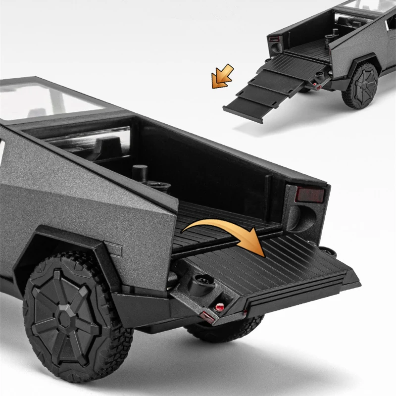 Yeni 1/32 Cyber oyuncak kamyon pikap alaşım araba modeli dietoy Metal Off-road araçlar araba modeli simülasyon koleksiyonu çocuk oyuncakları hediye