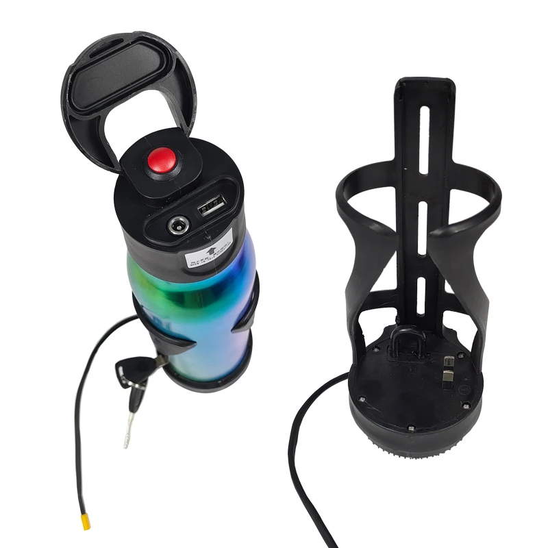 36v water bottle battery pack 5.2Ah 6.4Ah 7Ah Rechargeable Mini Kettle Downtube Bicycle Batteries For Mountain 250w 500w Motor
