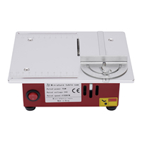 12-24V 96W Mini Table Saw Desktop Electric Table Saw Adjustable Design Multifunction Table Saw for Cutting Materials