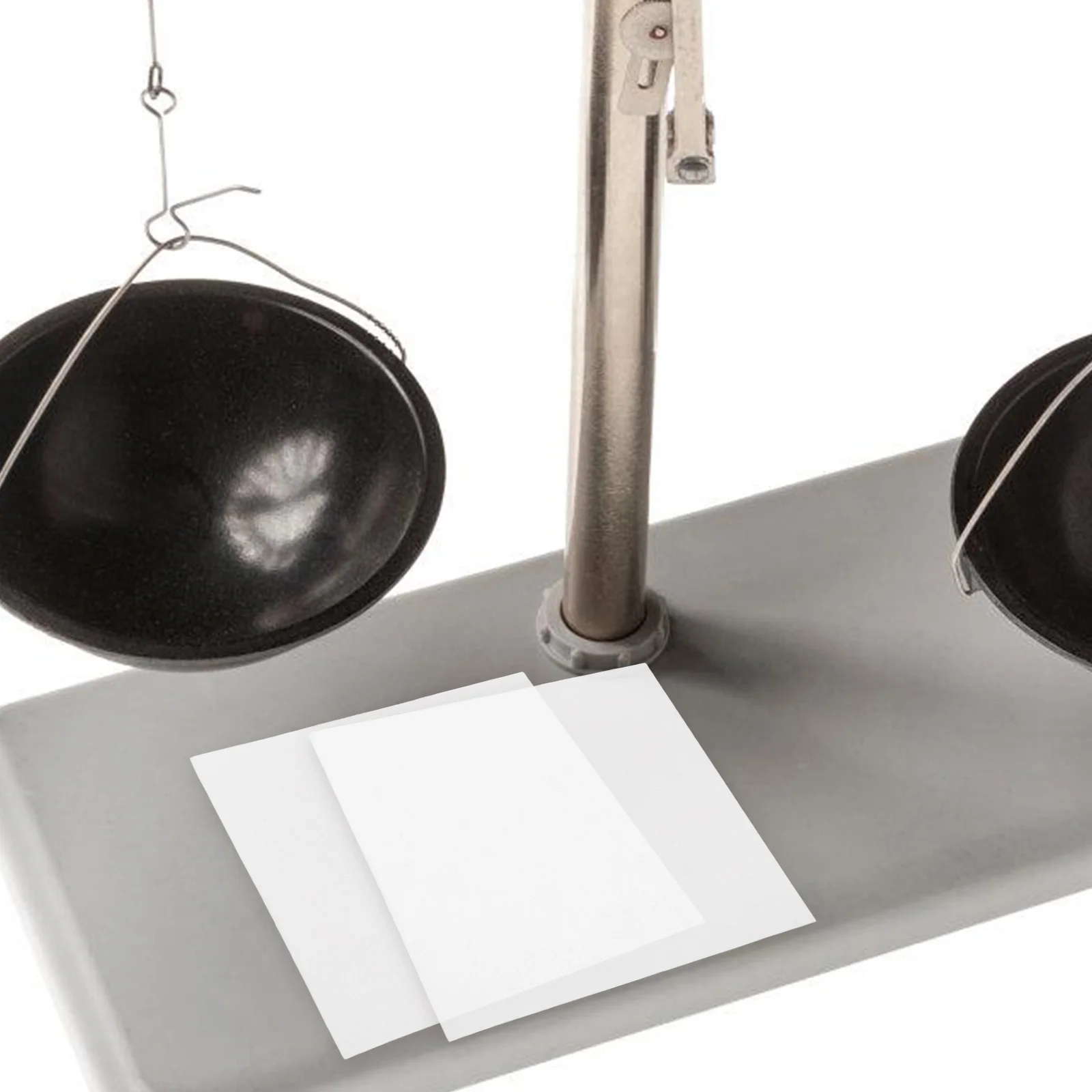 

500 Pcs Weighing Paper Double-sided Glossy High Precision Lab High-gloss Cellulose Weing Thicken