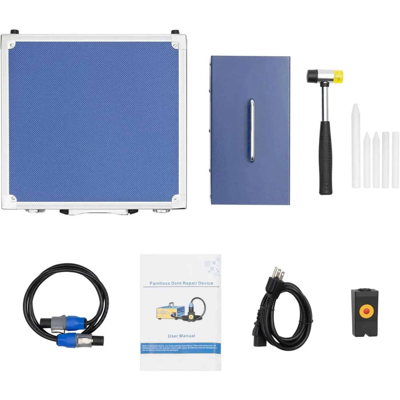 آلة إزالة جسم السيارة بالحث المغناطيسي بقدرة 1.38 كيلو وات، أداة إصلاح الحث الكهرومغناطيسي مع رأس تسخين معزول