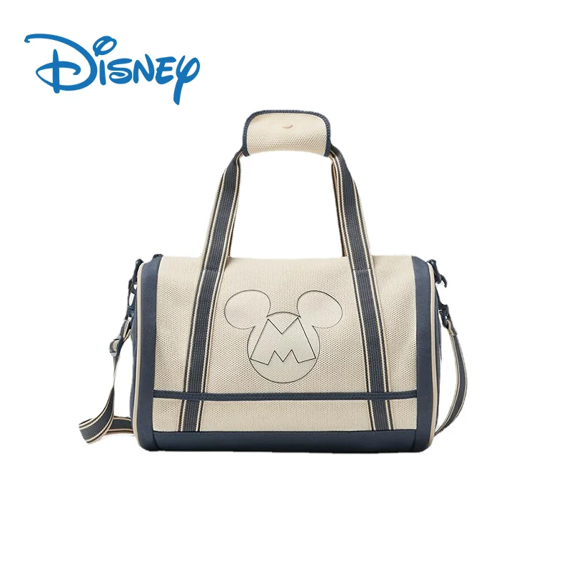 Disney Mickey Mouse Women Crossbody Bags Mickey Canvas Shoulder Bag Fashion Hangbag Girls Solid Color Daily Totes Sports Bags