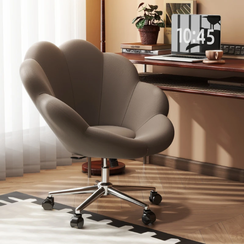 Nordic Dormitory Computer Chairs Conference Furniture Leisure Office Chair Modern Minimalist Lifting Swivel Armchair 게이밍 의자