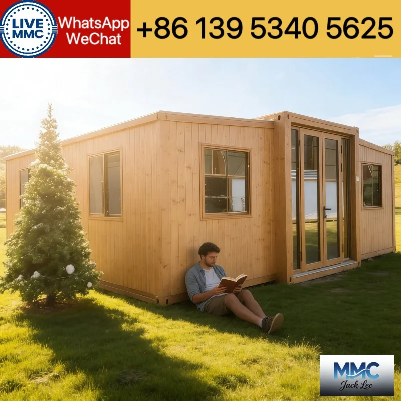 30-40 ft Folding House Luxury Villa with Shower and Kitchen Compliant with Australian Standards Container Modular Cabin