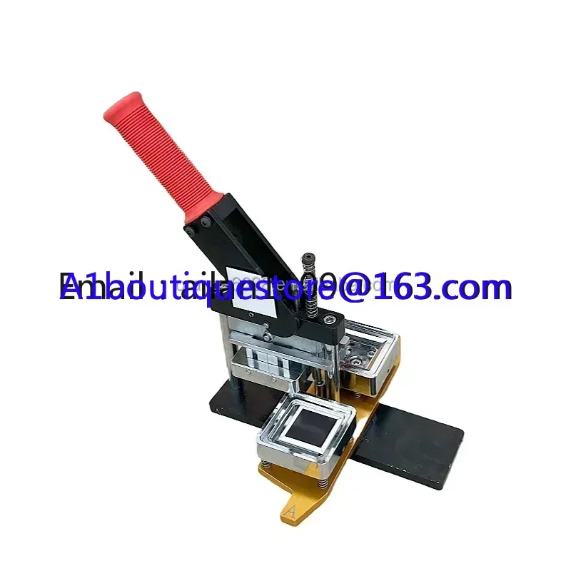 

50*50mm Rectangle Shape Custom Photo Fridge Magnet Button Maker Button Machine Kit