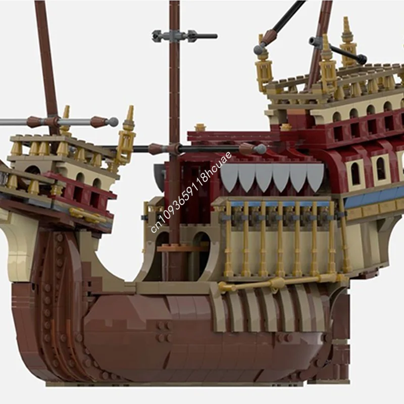 1362pcs MOC De Mary Rose Combineren 2 X Triwizard Model Bouwstenen Kerstcadeau Architectuur Speelgoed Monteren DIY Baksteen kinderen