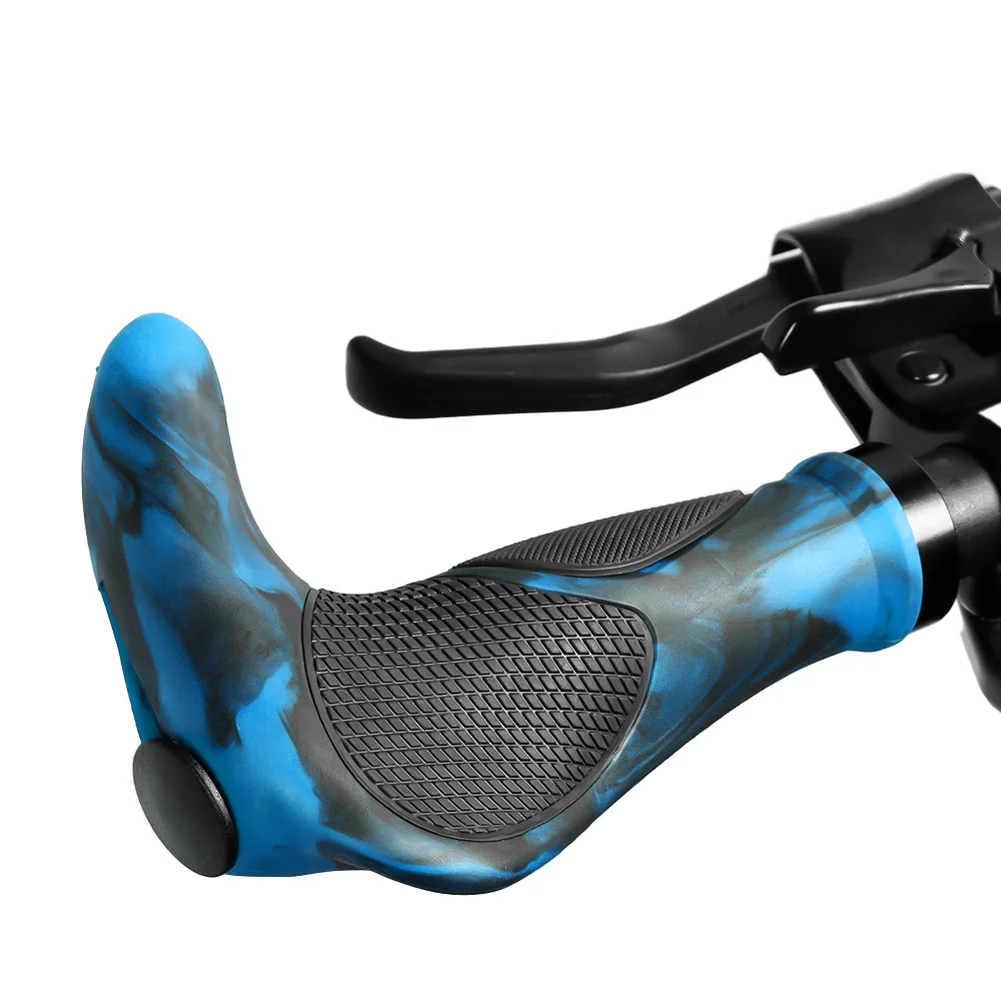 Ergonomic Bicycle Grip Icycle Grip Covers For MTB Road Bikes Secure Lock Design Wet Weather Traction Safe Riding Accessory