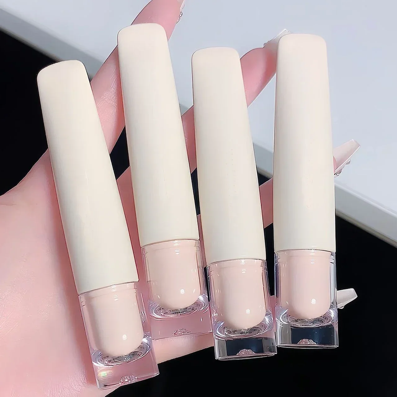 Mirror Dyeing Lip Gloss Moisturizer Liquid Lipstick Waterproof Long Lasting Red Lip Tint Korean Makeup Cosmetic Lipgloss Beauty