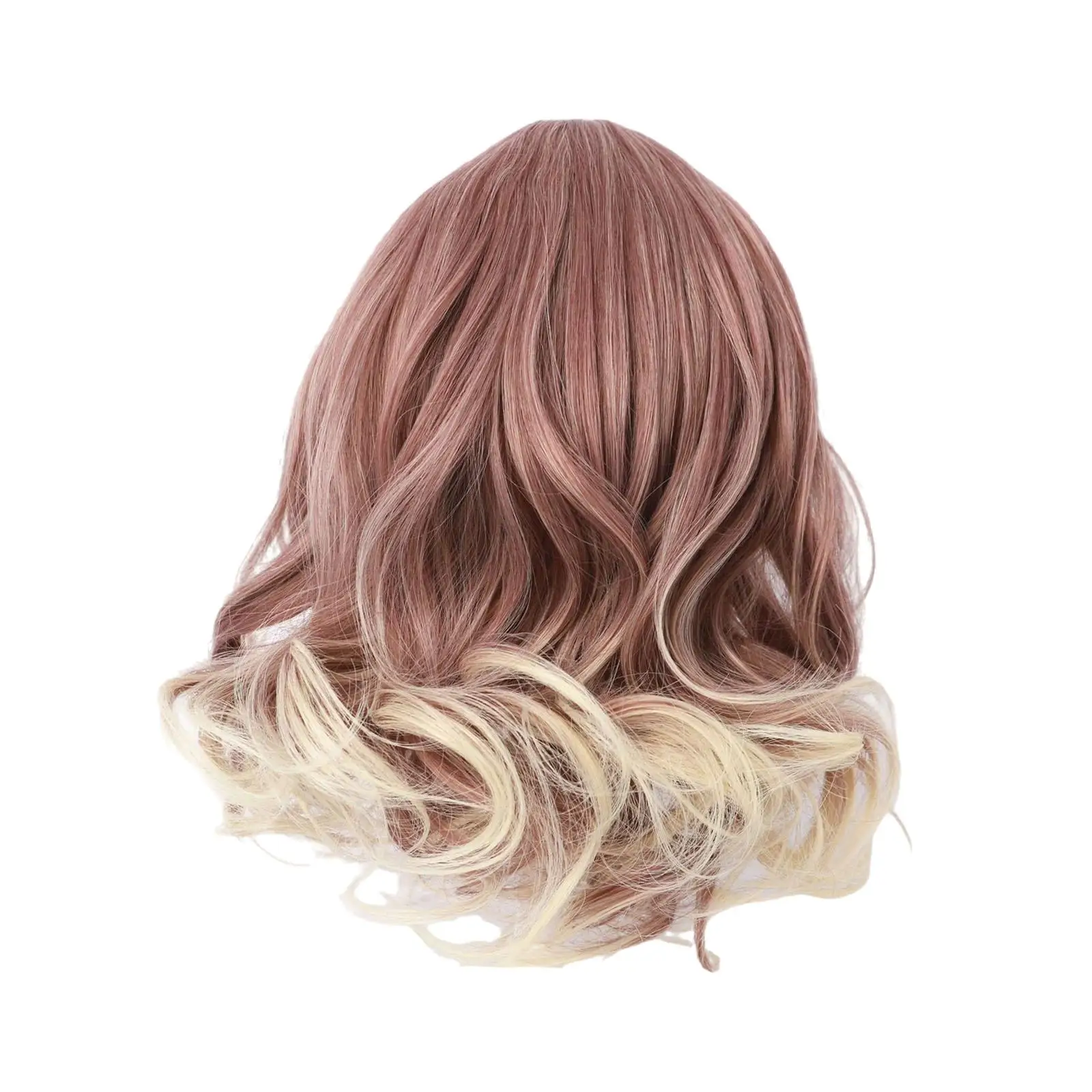 

20cm Doll Wig Soft for Doll Making for 33-36cm Head Fashion Sturdy DIY