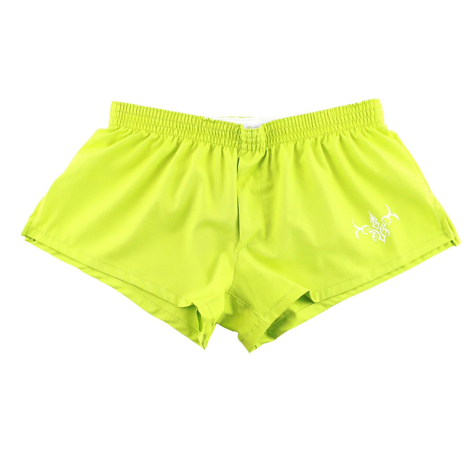 Male Panty Running Short Fitted Shorts Bodybuilding Quick Dry Gym Running Tight Lifting Shorts Breathable Beach Causal Shorts