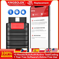 KINGBOLEN Ediag OBD 2 EOBD Scanner Offline Coding Active Test 15 Resets Auto Full System Car Diagnostic Tool with AutoAuth