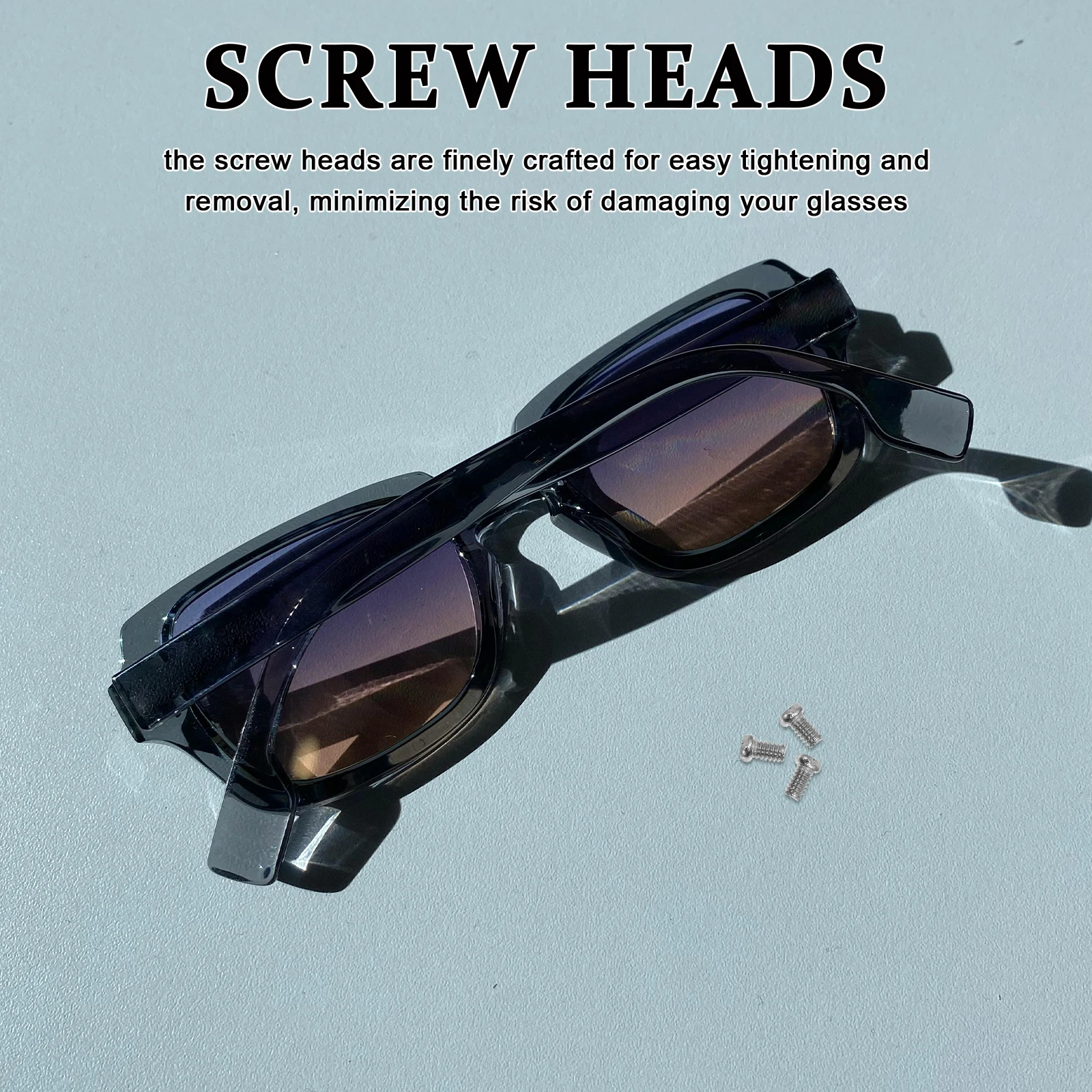 

10000 Pcs Glasses Screw Eyeglasses Repair Screws Convenient Sunglasses Pile Head Replacement Stainless Steel