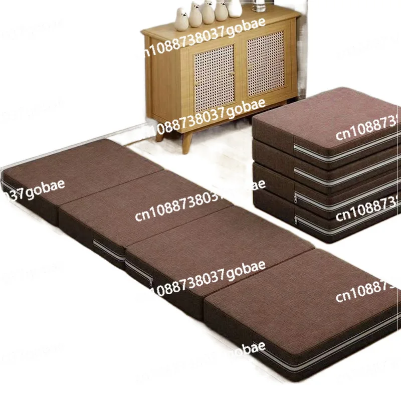 

Folding Sponge Mattress Office Nap Mat Floor Bunk Single Lazy Student Rest Mat Tatami