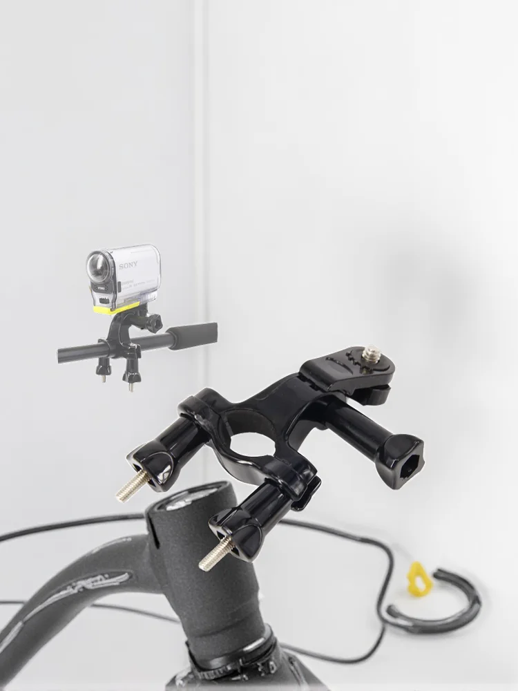AliExpress feelying Bike Motorcycle Handlebar Mount Holder Roll Bar Mount For Sony Action Cam FDR-X3000V HDR-AS300V AS200V AS100V AS50 Accessories