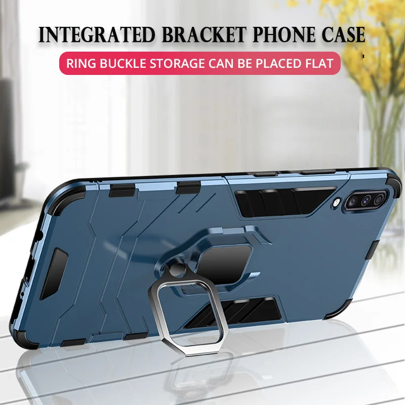 Case For Samsung Galaxy A10 A20 A30 A40 A50 A60 A70 A80 A90 5G Armor Shock Proof Magnetic Bracket Phone Cover Coque