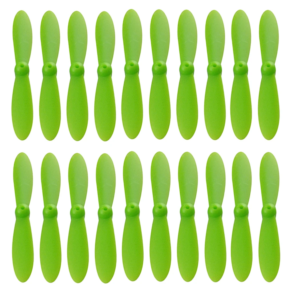 20Pcs/Pack Propeller Set Airscrew Replacement for Cheerson CX 10 Mini Drone Quadcopter Helicopter RC Accessories 5 Colors