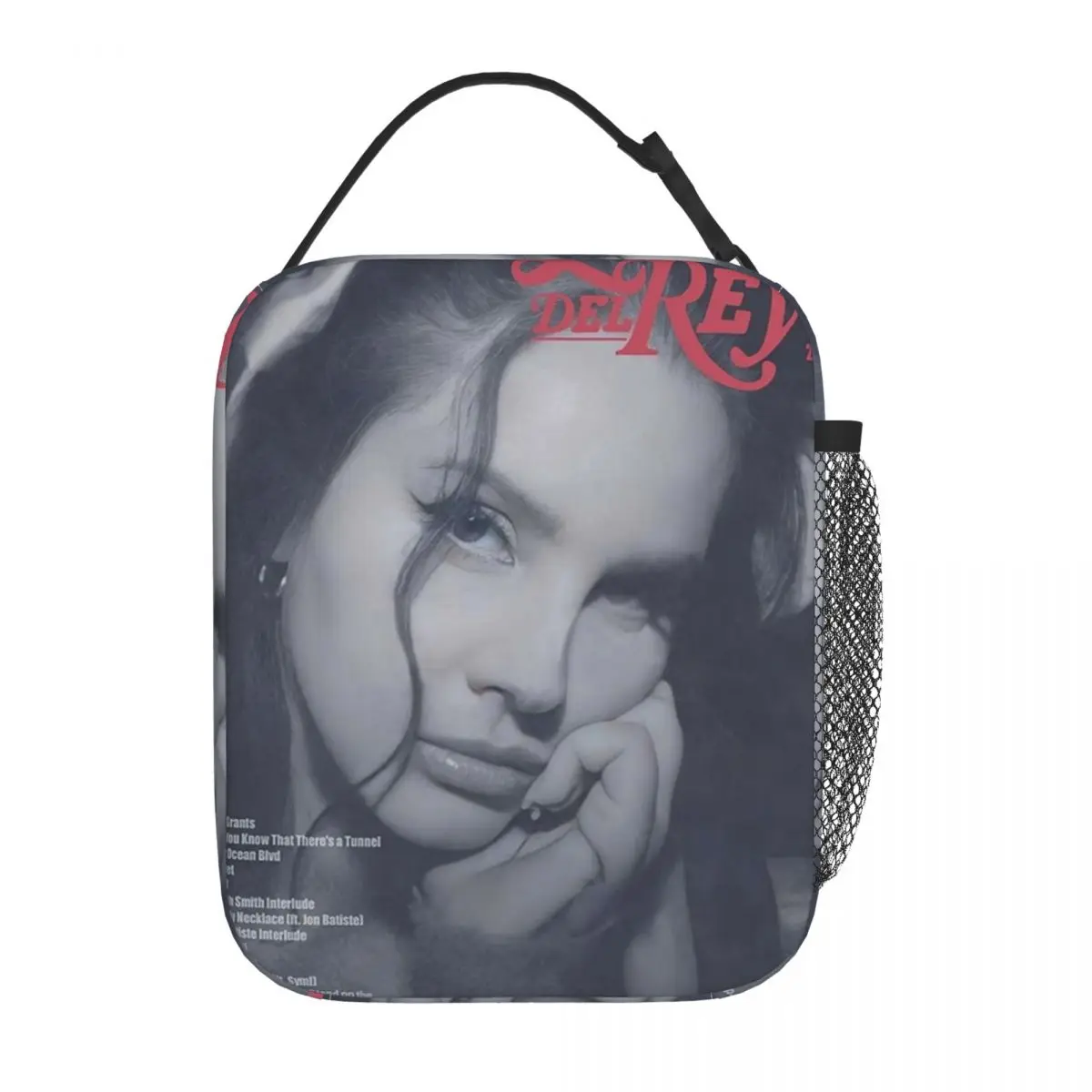 Lana Del Rey Insulated Lunch Bags Large Meal Container Cooler Bag Tote Lunch Box College Travel Men Women