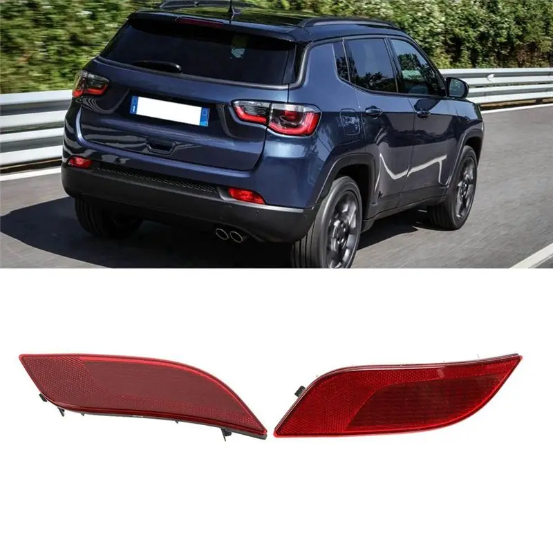 55112679AA 55112678AA Rear Bar Light Reflector Rear Bar Light Reflector Warning Light Auto For Jeep Compass 2017-2021