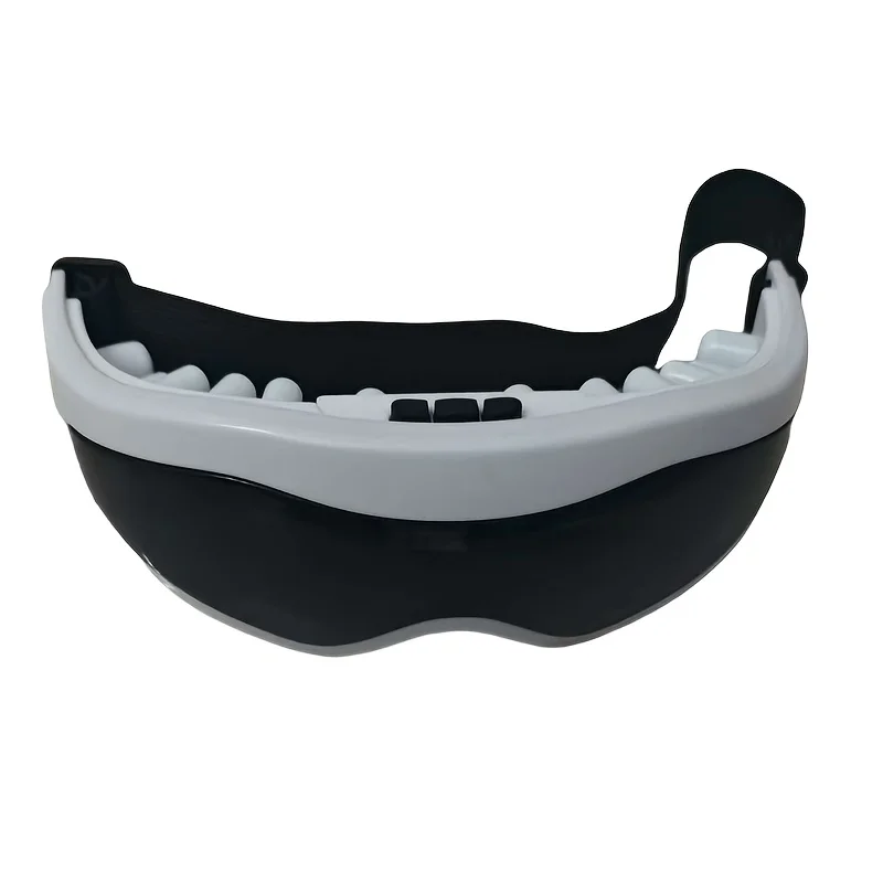 Alat Pijat Mata Elektrik Pintar: Akupunktur Simulasi dengan 3 Mode, Portabel untuk Lingkaran Hitam/Bengkak, Hadiah Ideal untuk Kantor/Perjalanan