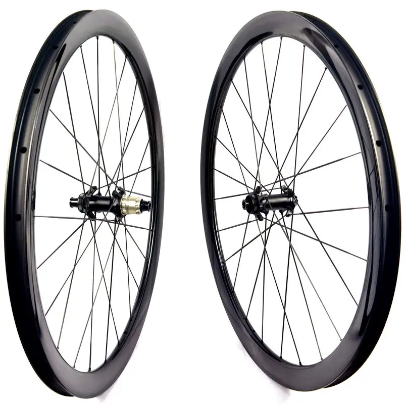 

BIKEDOC 29MM Wide Carbon Gravel Wheel Rachet Hub Carbon Spoke Disc Brake Road Wheelset