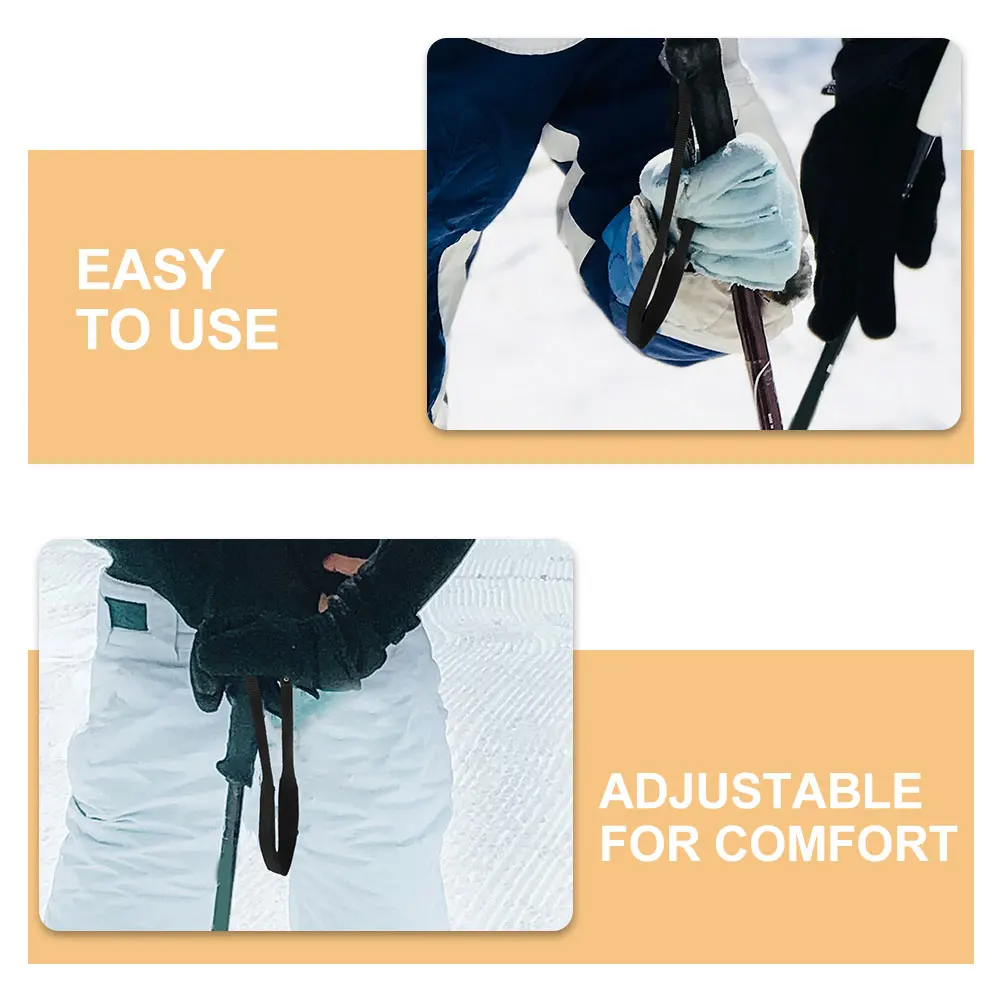 

2 Pcs Walking Stick Belt for Hiking Poles Wrist Strap Br Accessories