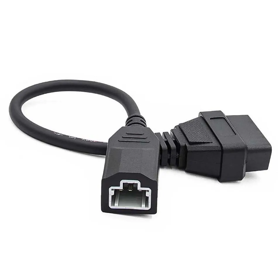 3 Pin to OBD2 16 Pin Adapter Cable for Honda 3Pin to OBD2 16Pin Lead Connector Compatible for Car Diagnostic Tools  Extender