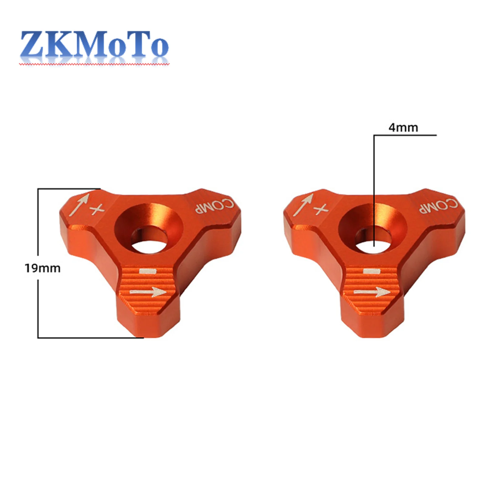 48mm Front Shock Absorber Fork Knob Adjuster Bolt For KTM 200 250 350 450 500 EXC EXCF SX SXF XC XCW XCFW XCW 690 ENDURO SMC