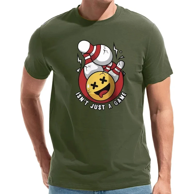 Isn't Just A Game Printed T-Shirt Cotton Regular Short Sleeve Classic Funy Y2k Graphic Tees Unisex Classics Graphic T Shirts