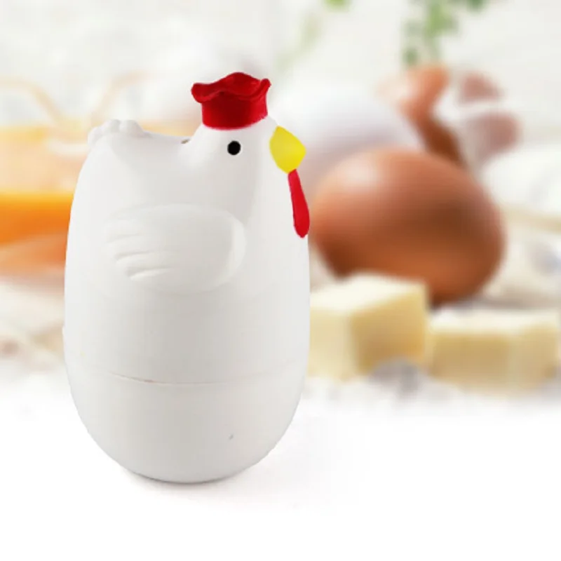 Microwave Egg Cooker Kitchen Cooking Appliance Egg Cooker Soft Medium And Hard Boil Egg Maker Chicken Shape Egg Boiler