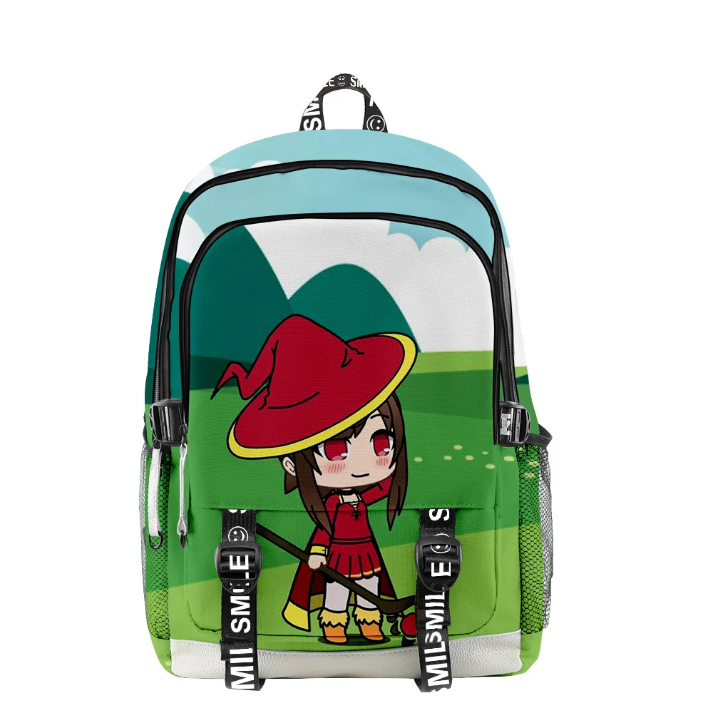 Harajuku Novelty Cool Gacha Life 3D Print Student School Bags Unisex Oxford Waterproof Notebook multifunction Travel Backpacks