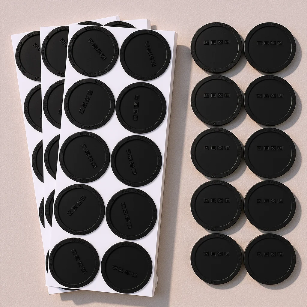

10Pcs Protective Silicone Cup Pads Anti-Slip Heat-Resistant Tumbler Mats Home Kitchen Bottle Mats Anti-Slip Cup Pads