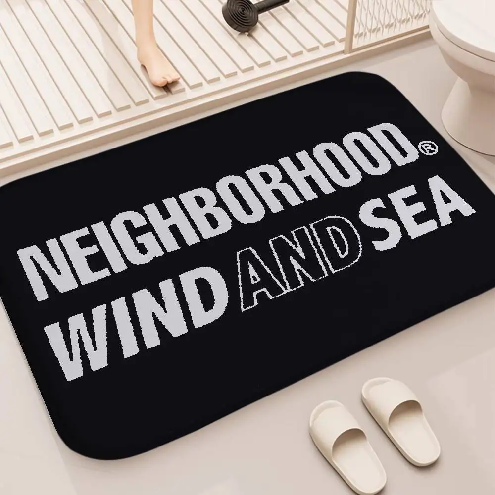 

NEIGHBORHOOD NBHD SEA NikkO Floor Mat Printed Large Carpets Room And Bedroom Carpets Bathroom Anti Slip Door MATS Small Carpets