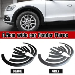 8.5cm Car Fender Flares Expander Arch Wheel Guard sopracciglio Body Kit Lip Mud Flaps Extension Protector adatto per Audi Q5 2010-2018