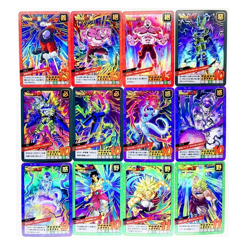 Anime DRAGON BALL Z GT Burst No.2 Super Saiyan Heroes Battle Card Ultra Instinct Goku Vegeta Game Collection Cards 54pcs/set