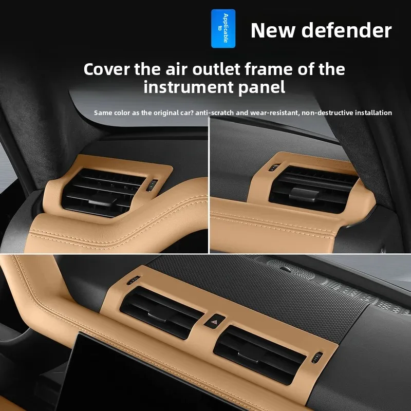 

Central control air outlet trim for Land Rover Defender 90 110 130 2020 to 2025 Defender Accessories